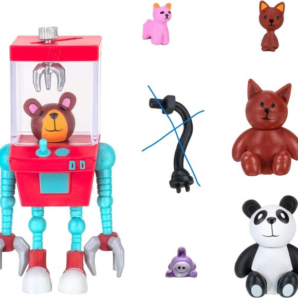 Jazwares ROBLOX Imagination Collection Clawed Companion 6 pcs - Picture 3 of 3